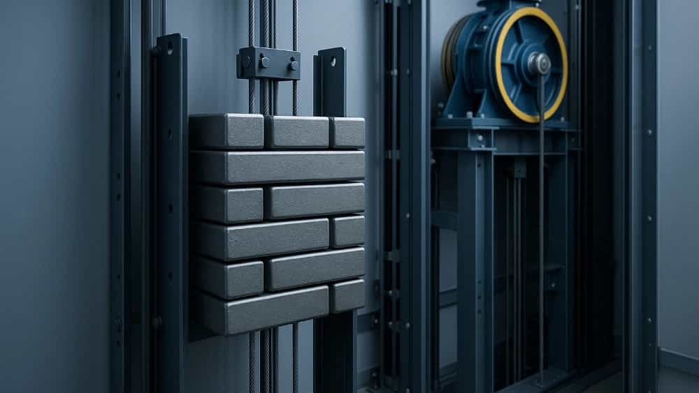 نقش وزنه تعادل باکیفیت اسکندرزاده در افزایش ایمنی و عمر مفید آسانسور